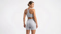 Women's Ribbed Tank Top & Shorts Co-Ord Set | Casual Athleisure Two-Piece — Secret Archive