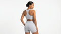 Women's Ribbed Tank Top & Shorts Co-Ord Set | Casual Athleisure Two-Piece — Secret Archive